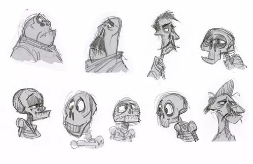 《寻梦环游记》概念设计图分享 动画艺术与游戏动漫设计的跨界交融